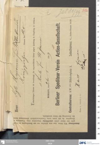 An archival document representing a Shipping Records of 2 page(s)