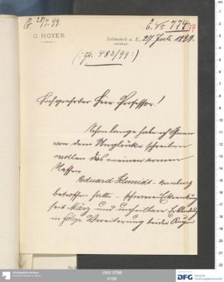 An archival document representing a Correspondence of 4 page(s)