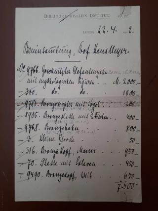 An archival document representing a Price Lists of 2 page(s)