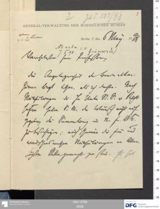 An archival document representing a Correspondence of 4 page(s)