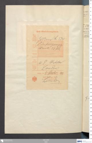 An archival document representing a Shipping Records of 1 page(s)
