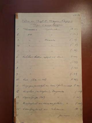 An archival document representing a Correspondence of 29 page(s)