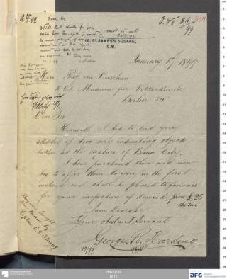 An archival document representing a Correspondence of 4 page(s)