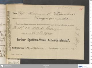 An archival document representing a Shipping Records of 2 page(s)
