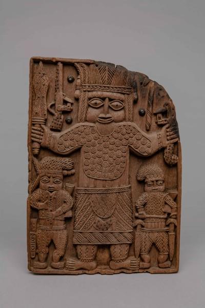 Carved Wooden Panel