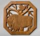 Carved Wooden Panel