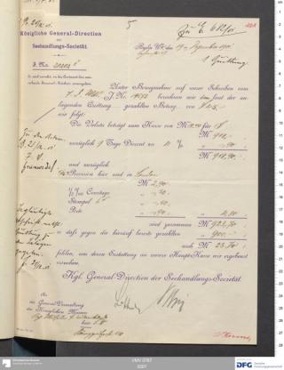 An archival document representing a Correspondence of 2 page(s)
