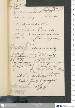 An archival document representing a Correspondence of 1 page(s)