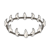 leopard teeth