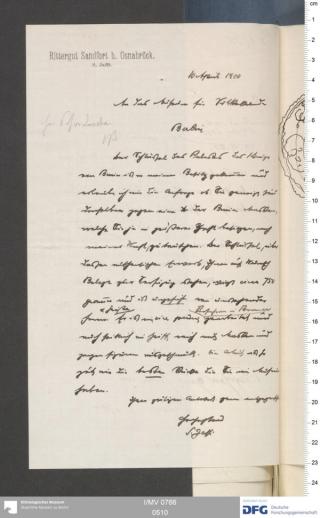 An archival document representing a Correspondence of 3 page(s)