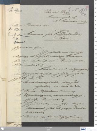 An archival document representing a Correspondence of 4 page(s)